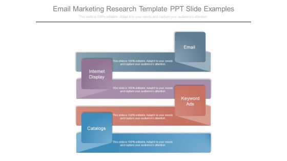 Email Marketing Research Template Ppt Slide Examples