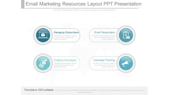 Email Marketing Resources Layout Ppt Presentation