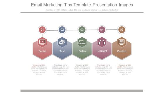 Email Marketing Tips Template Presentation Images