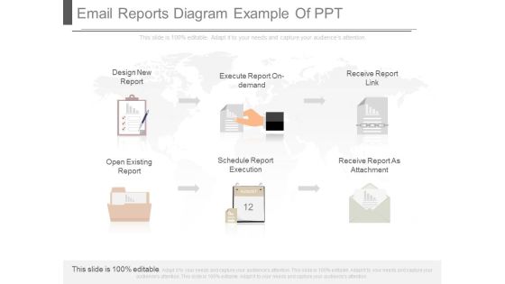 Email Reports Diagram Example Of Ppt Email Reports Diagram Example Of Ppt