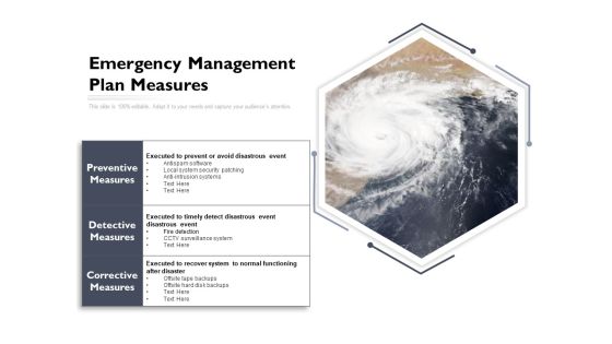 Emergency Management Plan Measures Ppt PowerPoint Presentation Gallery Graphics Example PDF Emergency Management Plan Measures Ppt PowerPoint Presentation Gallery Graphics Example PDF