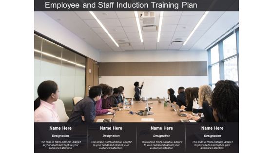 employee and staff induction training plan ppt powerpoint presentation inspiration slideshow