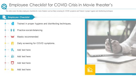 Employee Checklist For COVID Crisis In Movie Theaters Ppt Professional Aids PDF Employee Checklist For COVID Crisis In Movie Theaters Ppt Professional Aids PDF