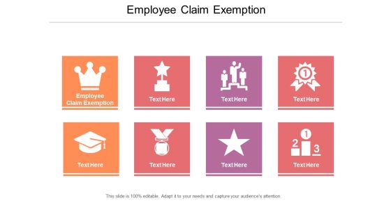 Employee Claim Exemption Ppt PowerPoint Presentation Slides Inspiration Cpb Pdf Employee Claim Exemption Ppt PowerPoint Presentation Slides Inspiration Cpb Pdf