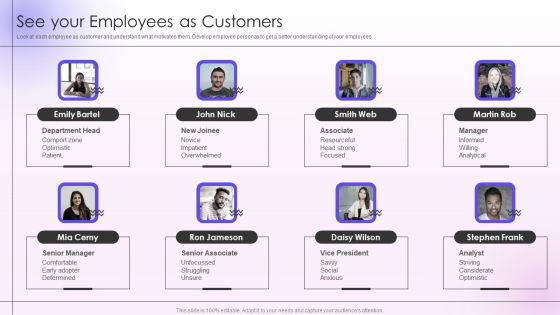Employee Engagement And Satisfaction Strategies See Your Employees As Customers Themes PDF Employee Engagement And Satisfaction Strategies See Your Employees As Customers Themes PDF
