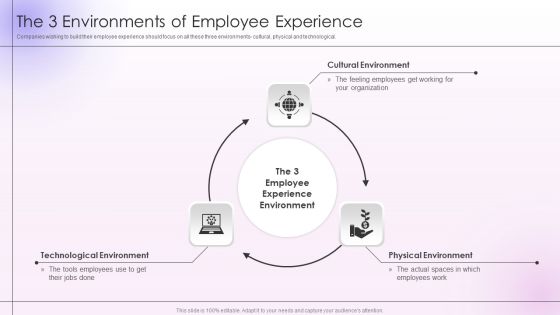 Employee Engagement And Satisfaction Strategies The 3 Environments Of Employee Experience Ideas PDF Employee Engagement And Satisfaction Strategies The 3 Environments Of Employee Experience Ideas PDF