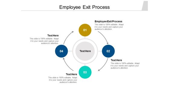 Employee Exit Process Ppt PowerPoint Presentation Inspiration Topics Cpb Pdf