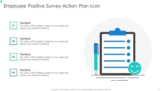 Employee Positive Survey Action Plan Icon Sample PDF Employee Positive Survey Action Plan Icon Sample PDF