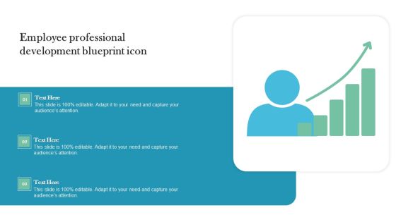 Employee Professional Development Blueprint Icon Sample PDF Employee Professional Development Blueprint Icon Sample PDF