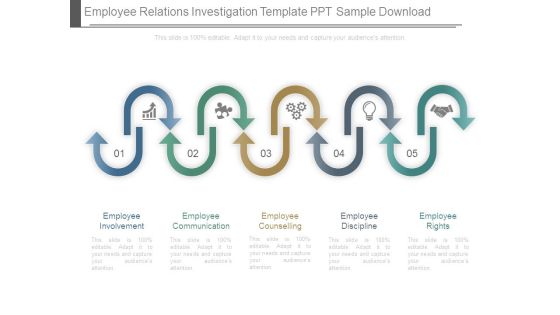 Employee Relations Investigation Template Ppt Sample Download