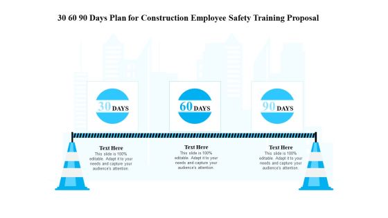 Employee Safety Health Training Program 30 60 90 Days Plan For Construction Employee Proposal Portrait PDF Employee Safety Health Training Program 30 60 90 Days Plan For Construction Employee Proposal Portrait PDF