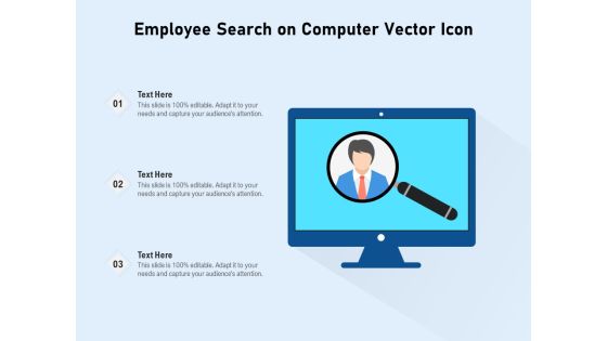 Employee Search On Computer Vector Icon Ppt PowerPoint Presentation File Outline PDF Employee Search On Computer Vector Icon Ppt PowerPoint Presentation File Outline PDF