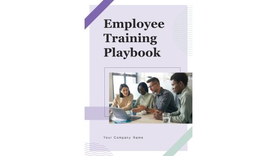 Employee Training Playbook Template Employee Training Playbook Template
