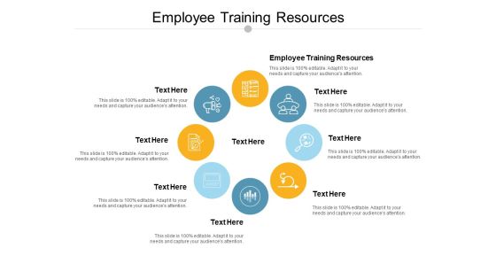 Employee Training Resources Ppt PowerPoint Presentation Summary Infographics Cpb Employee Training Resources Ppt PowerPoint Presentation Summary Infographics Cpb