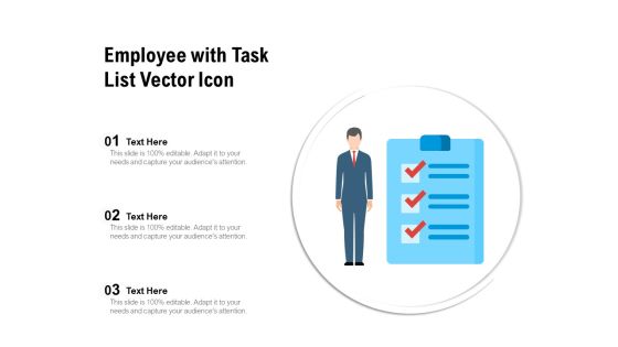 Employee With Task List Vector Icon Ppt PowerPoint Presentation Gallery Templates PDF Employee With Task List Vector Icon Ppt PowerPoint Presentation Gallery Templates PDF