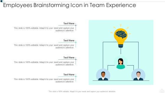Employees Brainstorming Icon In Team Experience Rules PDF Employees Brainstorming Icon In Team Experience Rules PDF