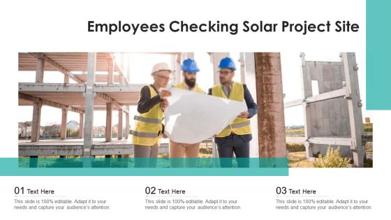 Employees Checking Solar Project Site Ppt Icon Templates PDF Employees Checking Solar Project Site Ppt Icon Templates PDF