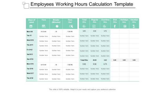 Employees Working Hours Calculation Template Ppt PowerPoint Presentation Infographic Template Graphics Pictures Employees Working Hours Calculation Template Ppt PowerPoint Presentation Infographic Template Graphics Pictures