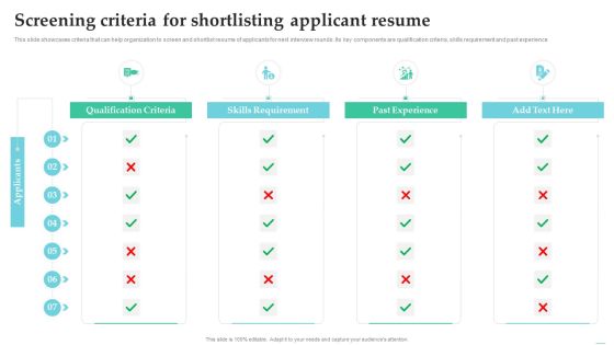 Employing Candidate Using Internal And External Mediums Of Recruitment Screening Criteria For Shortlisting Elements PDF Employing Candidate Using Internal And External Mediums Of Recruitment Screening Criteria For Shortlisting Elements PDF
