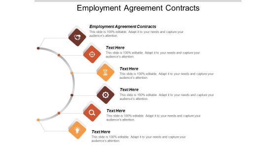 Employment Agreement Contracts Ppt PowerPoint Presentation Infographic Template Mockup Cpb