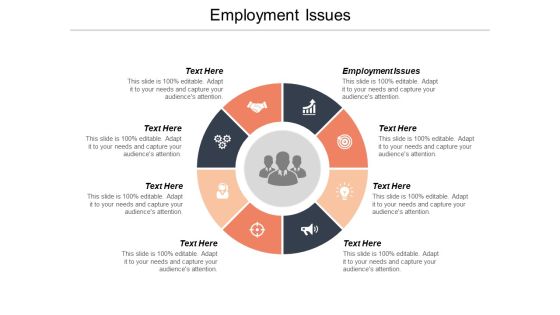 Employment Issues Ppt PowerPoint Presentation File Deck Cpb