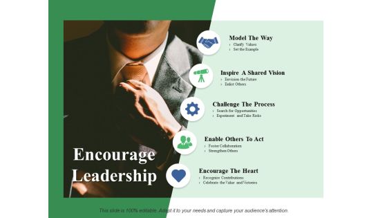 Encourage Leadership Ppt PowerPoint Presentation Model Model