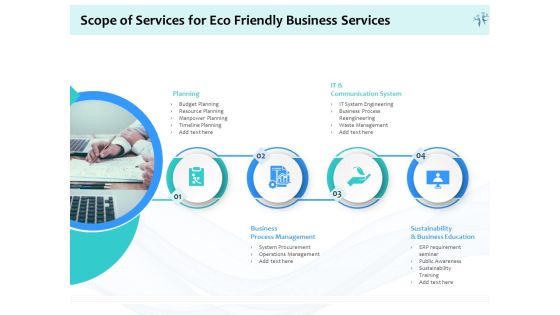 Energy Efficient Corporate Scope Of Services For Eco Friendly Business Services Portrait PDF Energy Efficient Corporate Scope Of Services For Eco Friendly Business Services Portrait PDF