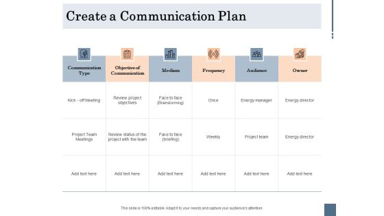Energy Tracking Device Create A Communication Plan Ppt PowerPoint Presentation Inspiration Slide Portrait PDF Energy Tracking Device Create A Communication Plan Ppt PowerPoint Presentation Inspiration Slide Portrait PDF