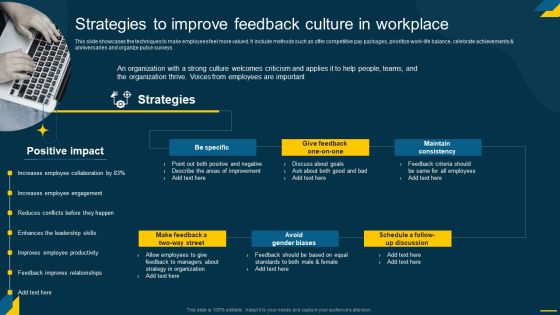 Engaging Employees Strategic Strategies To Improve Feedback Culture In Workplace Introduction PDF Engaging Employees Strategic Strategies To Improve Feedback Culture In Workplace Introduction PDF