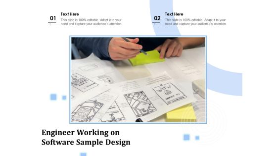 Engineer Working On Software Sample Design Ppt PowerPoint Presentation File Gallery PDF