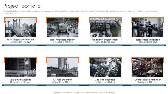 Engineering Consultancy Works Company Profile Project Portfolio Graphics PDF Engineering Consultancy Works Company Profile Project Portfolio Graphics PDF