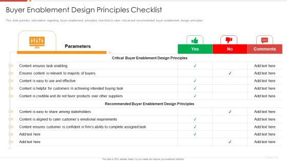 Enhancing B2B Demand Creation And Sales Growth Buyer Enablement Design Principles Checklist Background PDF Enhancing B2B Demand Creation And Sales Growth Buyer Enablement Design Principles Checklist Background PDF