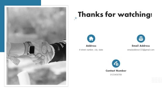 Enhancing Customer Outreach Thanks For Watching Ppt PowerPoint Presentation File Gallery PDF Enhancing Customer Outreach Thanks For Watching Ppt PowerPoint Presentation File Gallery PDF