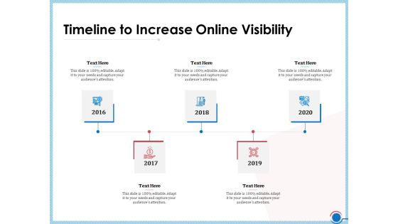 Enhancing Digital Presence Proposal Template Timeline To Increase Online Visibility Professional PDF Enhancing Digital Presence Proposal Template Timeline To Increase Online Visibility Professional PDF