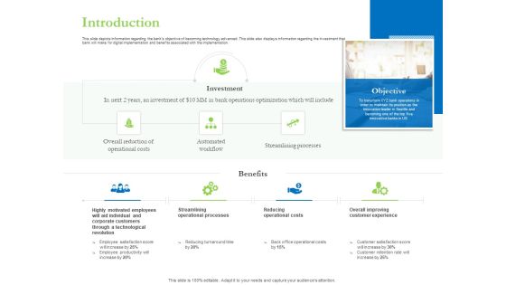 Enhancing Financial Institution Operations Introduction Elements PDF