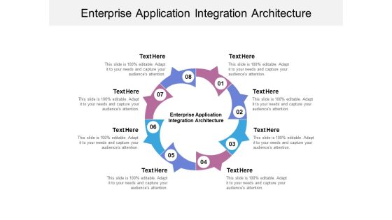 Enterprise Application Integration Architecture Ppt Powerpoint Presentation Icon Layout Cpb