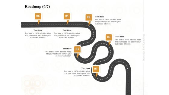 Enterprise Capabilities Training Roadmap Six Process Flow Ppt PowerPoint Presentation Icon Sample PDF