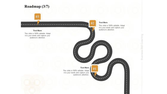 Enterprise Capabilities Training Roadmap Three Process Ppt PowerPoint Presentation File Slides PDF