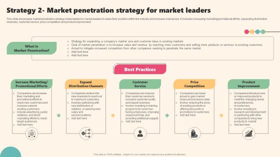 Enterprise Leaders Technique To Achieve Market Control Strategy 2 Market Penetration Strategy For Market Leaders Inspiration PDF Enterprise Leaders Technique To Achieve Market Control Strategy 2 Market Penetration Strategy For Market Leaders Inspiration PDF