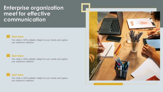 Enterprise Organization Meet For Effective Communication Ideas PDF Enterprise Organization Meet For Effective Communication Ideas PDF