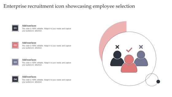 Enterprise Recruitment Icon Showcasing Employee Selection Rules PDF Enterprise Recruitment Icon Showcasing Employee Selection Rules PDF