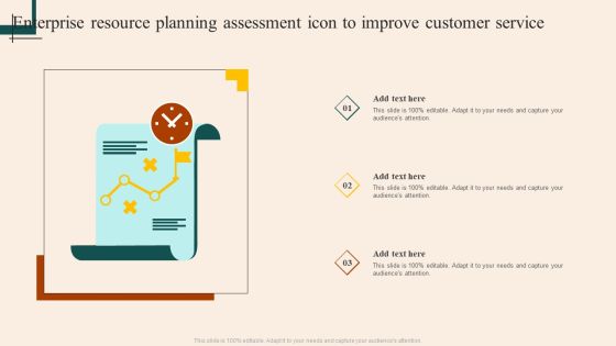 Enterprise Resource Planning Assessment Icon To Improve Customer Service Introduction PDF Enterprise Resource Planning Assessment Icon To Improve Customer Service Introduction PDF