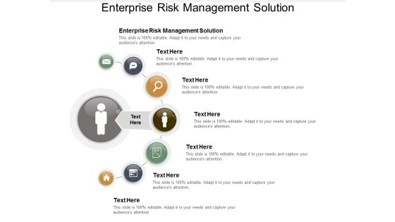 Enterprise Risk Management Solution Ppt Powerpoint Presentation Infographic Template Model Cpb