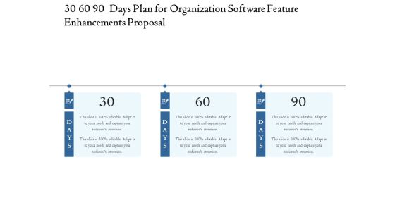 Enterprise Software Development Service 30 60 90 Days Plan For Organization Feature Enhancements Summary PDF Enterprise Software Development Service 30 60 90 Days Plan For Organization Feature Enhancements Summary PDF