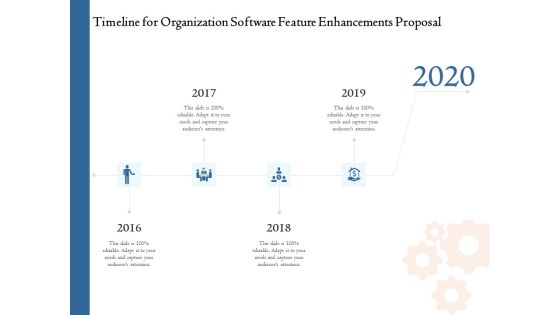 Enterprise Software Development Service Timeline For Organization Software Feature Enhancements Information PDF Enterprise Software Development Service Timeline For Organization Software Feature Enhancements Information PDF