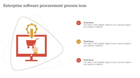 Enterprise Software Procurement Process Icon Demonstration PDF Enterprise Software Procurement Process Icon Demonstration PDF