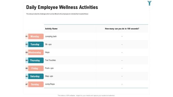 Enterprise Wellbeing Daily Employee Wellness Activities Icons PDF Enterprise Wellbeing Daily Employee Wellness Activities Icons PDF