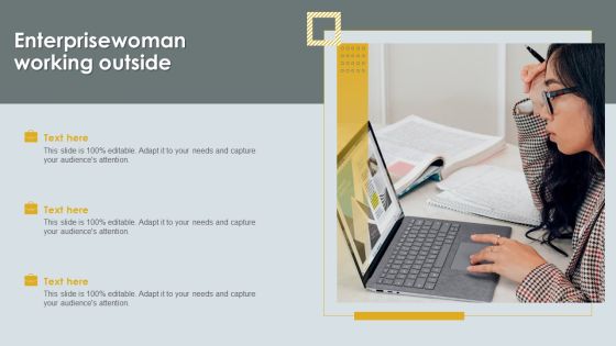 Enterprisewoman Working Outside Themes PDF