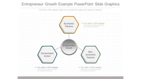 Entrepreneur Growth Example Powerpoint Slide Graphics