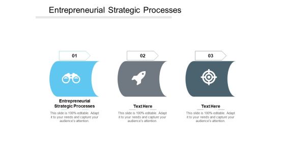 Entrepreneurial Strategic Processes Ppt PowerPoint Presentation Layouts Infographics Cpb